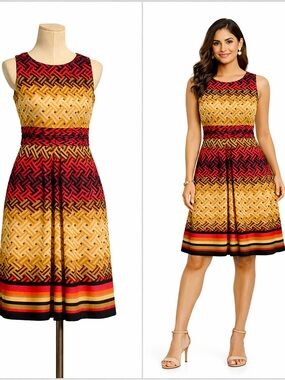 ✂️  3/$25! Eliza J Empire Waist Midi Dress Size 6